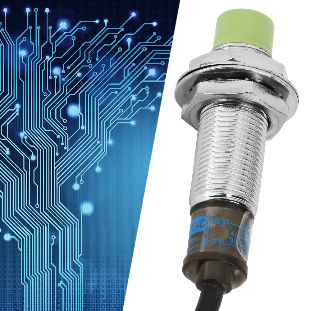 PR124AC AC Tip 2 fire Închis în mod normal Comutator de proximitate de detectare a senzorului inductiv