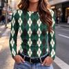Women's Slim Fit Long Sleeve Round Neck T-Shirt Casual Basic Top for Everyday Wear