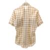 Levi's 70s Vintage Short Sleeve Check Shirt S Beige Men's Used