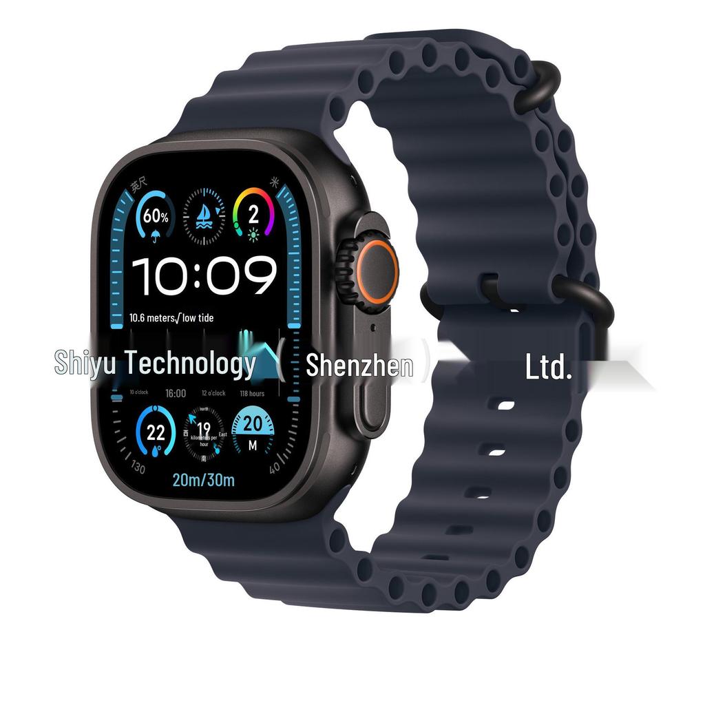 Apple Watch 11 Ultra Double Buckle Silicone Strap