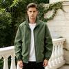Windproof Athletic Sport Coats Men Windbreaker Jacket, Waterproof Stand Collar Coat, Casual Zip-up Lightweight Transitional Outerwear Jacket