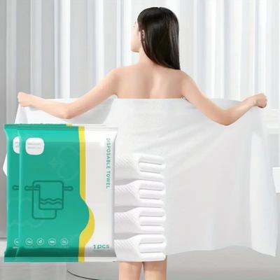 Tek Kullanımlık Banyo Havlusu Kalınlaştırılmış Basınçlı Havlu Taşınabilir Seyahat Havlusu Güzellik Otel Tek Kullanımlık Banyo Havlusu