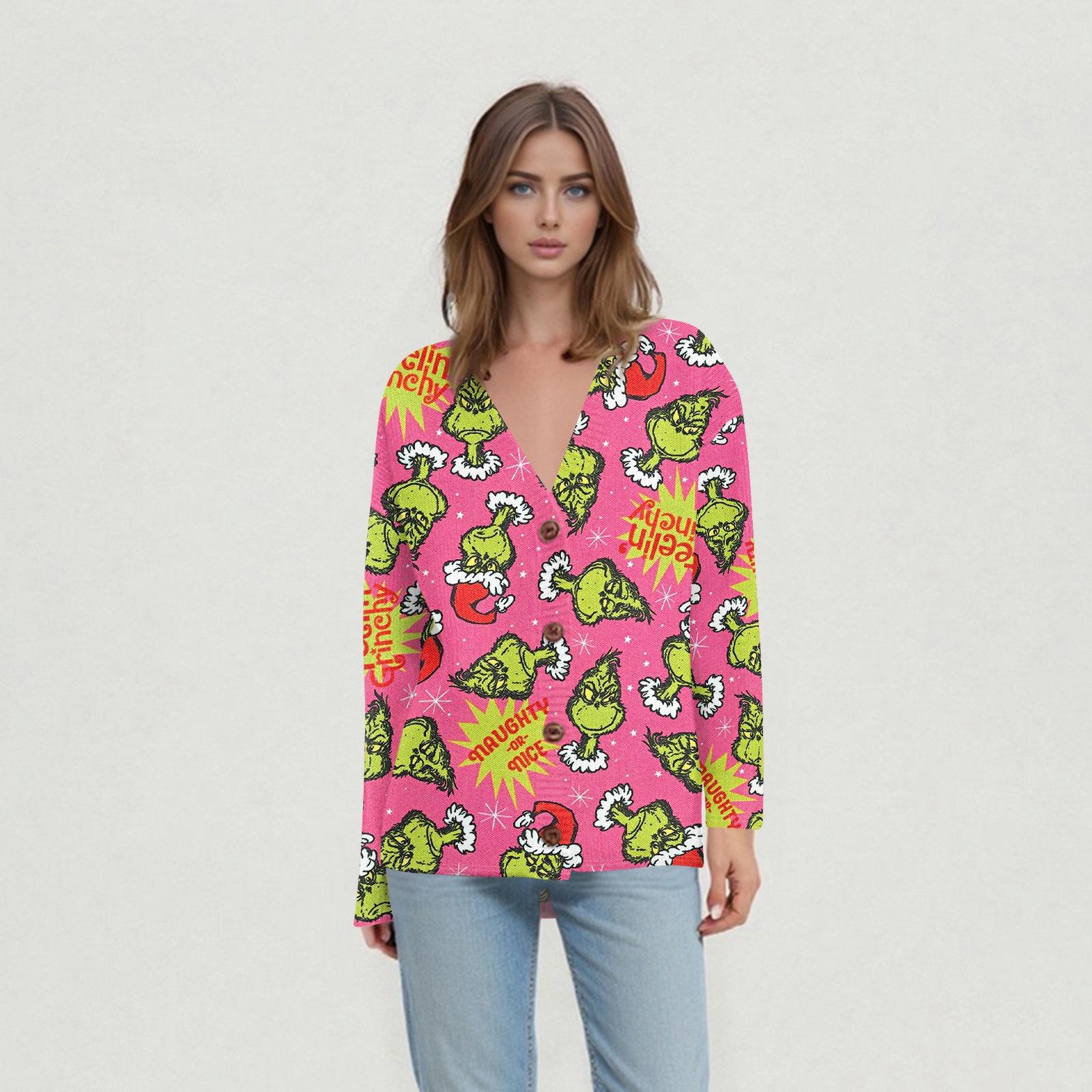 

Женские повседневные топы на каждый день Вязаный кардиган-жакет S