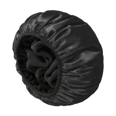 Triple Layer Large Shower Cap Reusable Bath Caps Long Thick Hair Waterproof Washable Soft Bathing Caps for Women Men Hair Care