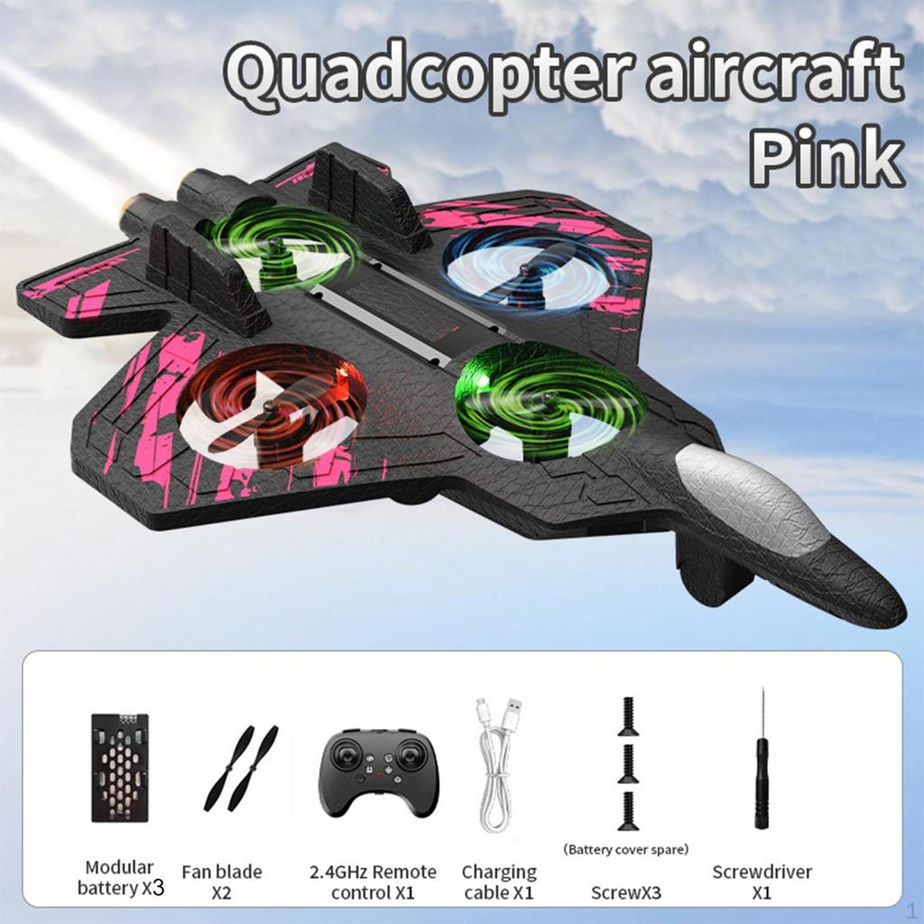 Foam Remote Control Airplane RC Speed,Easy to 360° Flip Aircraft Fighter Jet