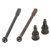 RC Drive Shaft Rust Proof Steel Front Axle Drive Shaft Set Replacement for Axial 1/18 UTB18 Capra Remote Control Car