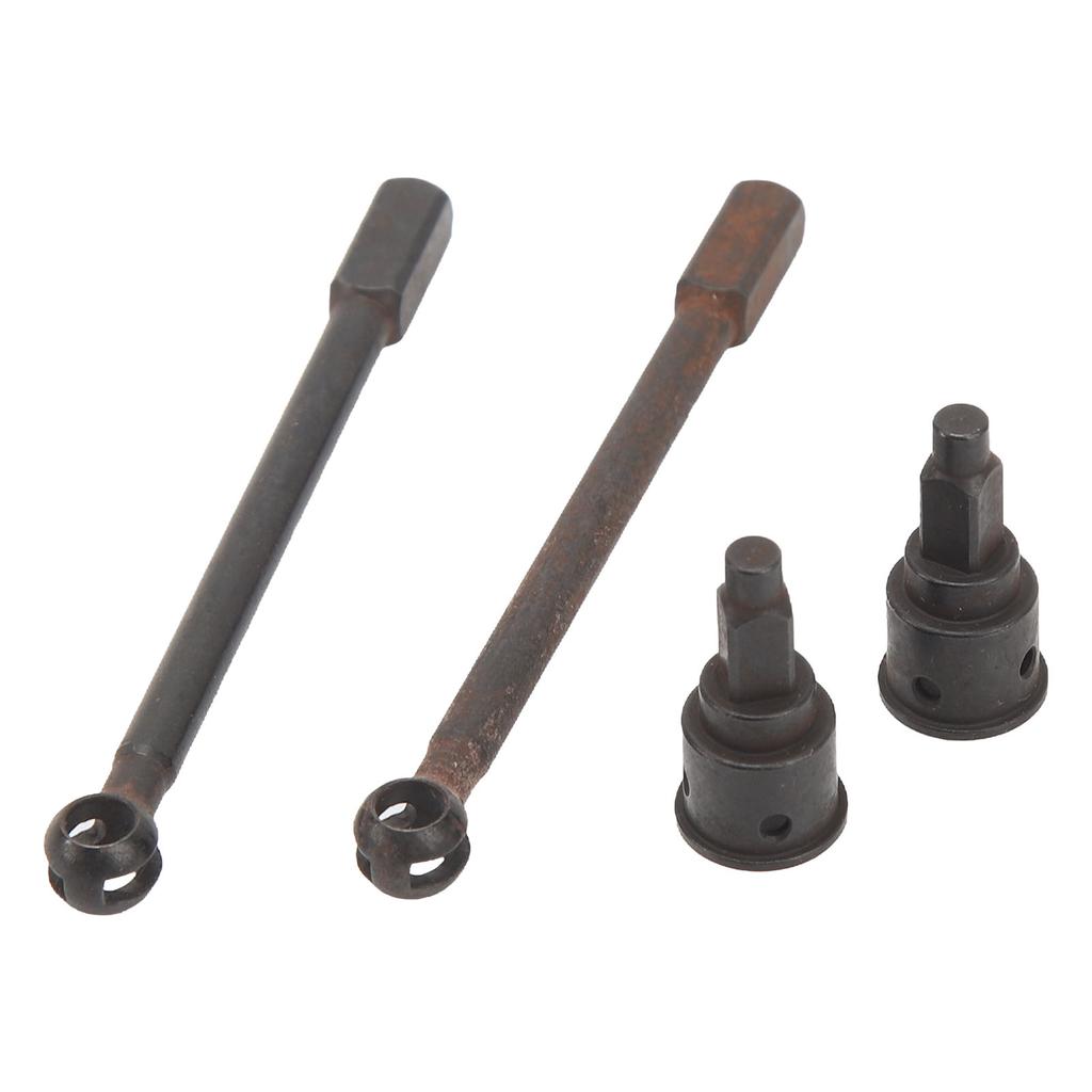 RC Drive Shaft Rust Proof Steel Front Axle Drive Shaft Set Replacement for Axial 1/18 UTB18 Capra Remote Control Car