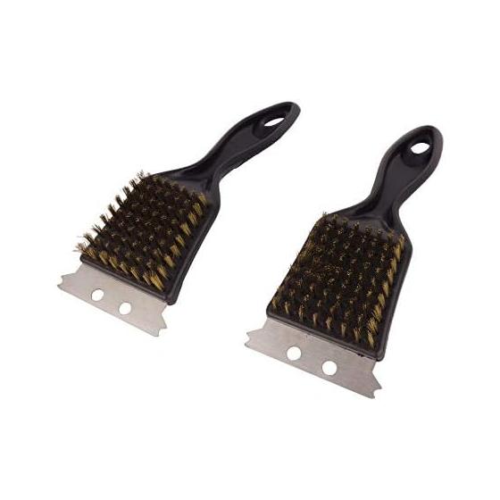 Captain Stag (CAPTAIN STAG) Barbecue brush Brush for nets and iron plates Black Rest M-7628/UZ-13218