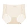 Ice silk seamless underwear summer thin mulberry silk crotch antibacterial mid-waist cool and breathable triangular ice muscle mask pants