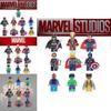 Marvel Superhero Series Building Blocks Abs Plastic Toy Figures Set Of 9 4.5cm Height