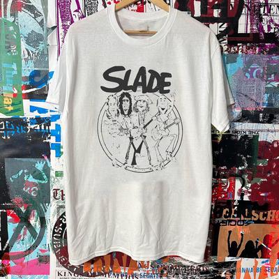 SLADE BAND White Short Sleeve T Shirt Full Size S-5XL FH140 Unisex T-Shirt