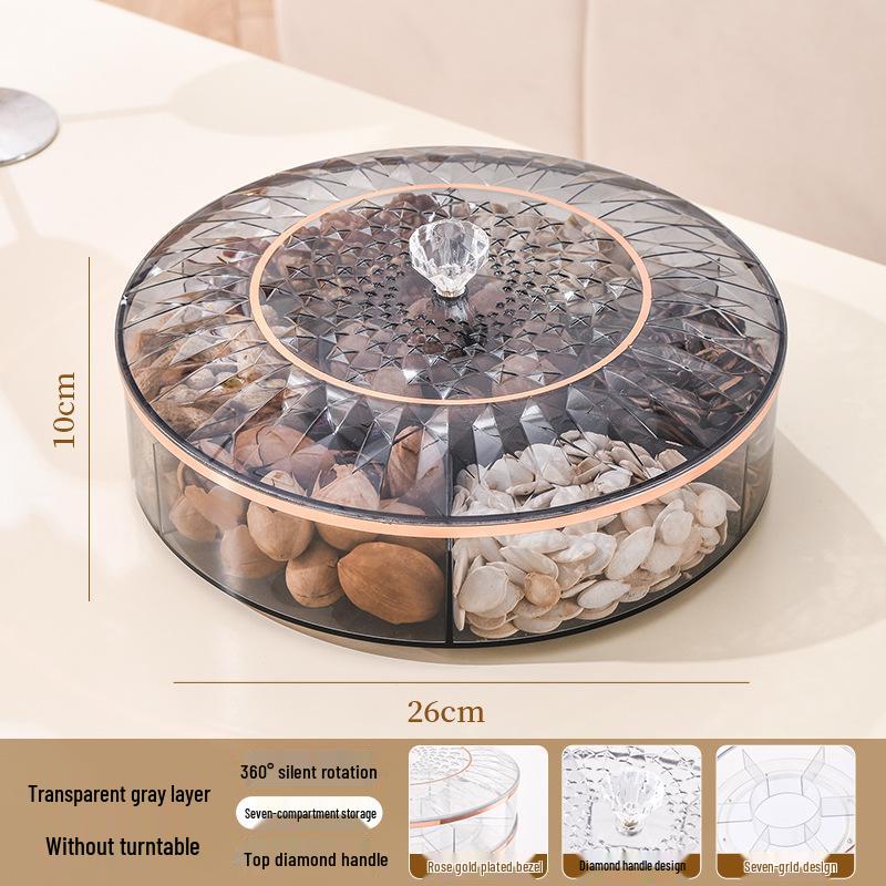 2024 Mehrzweck-Obst- und Snackschale für Wohnzimmer-Couchtisch