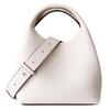Shoulder Genuine Large Popular Bag, High-quality Leather, Women's, 2-way, Bicolor, Handbag, Small, Capacity, High-end Look, Soft,