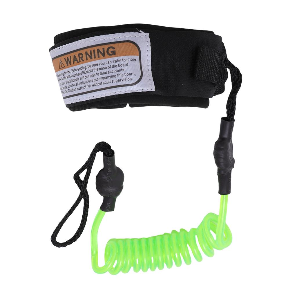 Surfboard Leash 4ft 5.5mm TPU Nylon 2 Headed Surfing Strap for Shortboards boards Skimboards