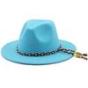New Wool Wide Brim Floppy Felt Trilby Bowknot Fedora Hat For Elegant Womem Ladies Winter Auturmn Cashmere Gangster Church Hat