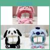 Animalthemed Led Light Bunny Hat For Kids With Moving Ears And Warmth For Winter Wear
