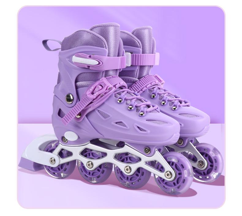 Kinder-Kombi: Eis- & Inlineskates für Anfänger - Rollschuh-Set für Jungen & Mädchen