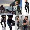 High Waist Women Leggings Reflective Strip Workout Trousers Yoga Pants Sport Fitness Sexy
