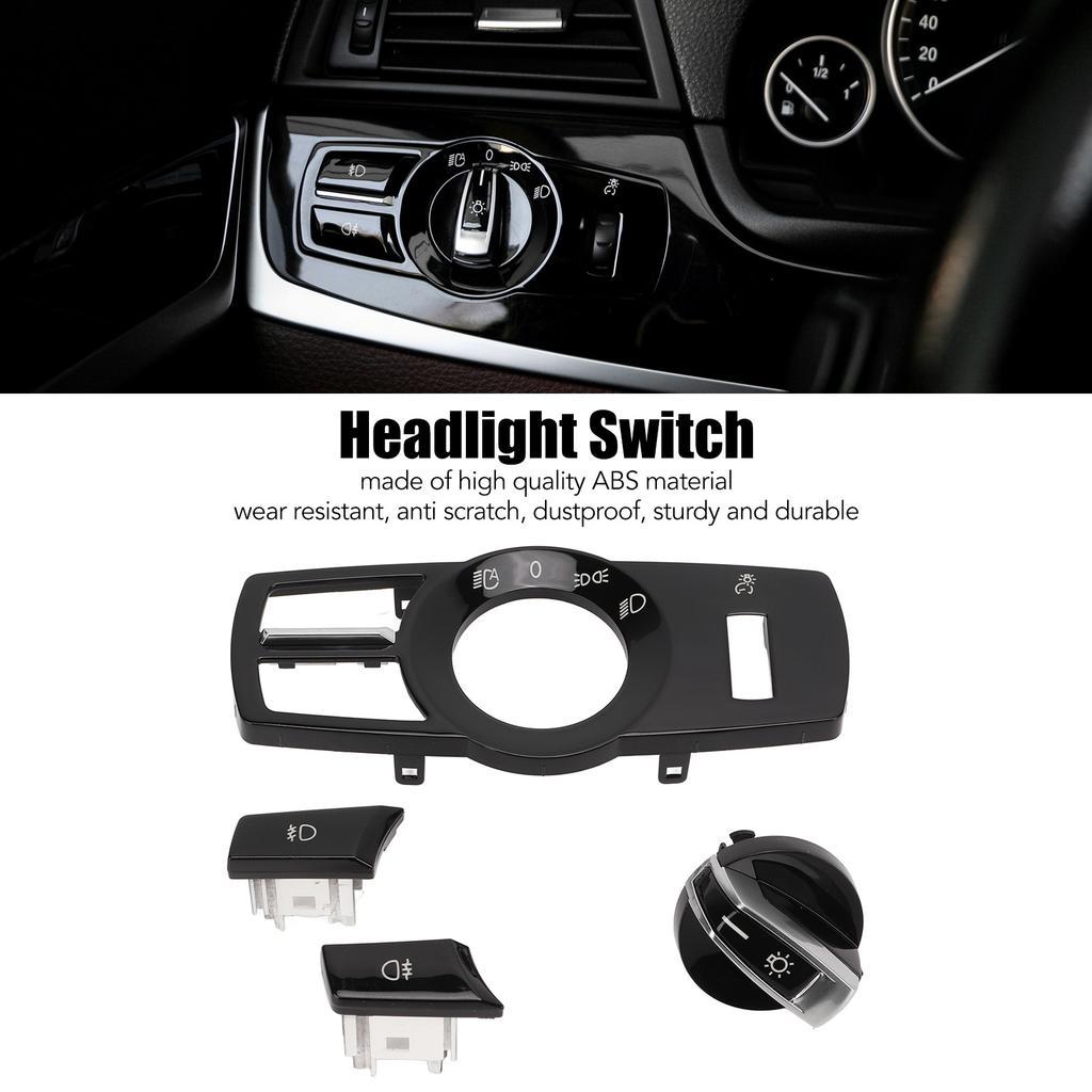 Headlight   Rotation Button Headlamp Control Panel Car Interior Accessories for 5 6 7 Series X3 X4