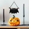 Wall Decoration 3D Bat Hanging Ornament, Hand-Knitted Black Style, Bat Tapestry, Halloween Home Decoration