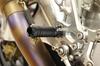 POSH FAITH Motorcycle Supplies Aluminum Machined Step Bar Knurling [Straight]