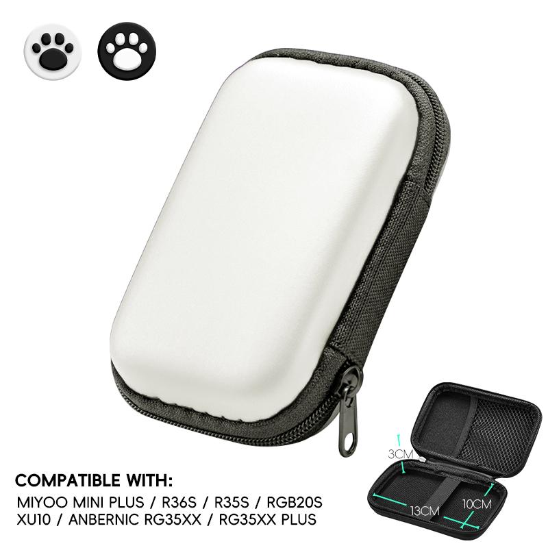 Protable Bag for Miyoo Mini Plus/R36S/R35S Hard Carrying Case Handheld Game Console Storage Box For ANBERNIC RG35XX/RG35XX PLUS