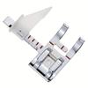 1pc Sewing Machine Presser Foot White with Ruler Guide for Home Use - Home Crafting Tool with Measurement Markings, Sewing Machine Accessories