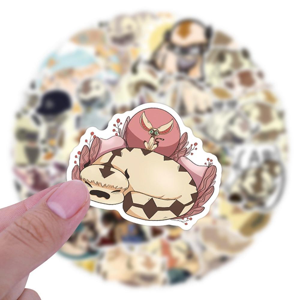 54Pcs Avatar: The Last Airbender Appa Graffiti Stickers Luggage Cup Stationery Laptop Refrigerator Decoration Diy Decals