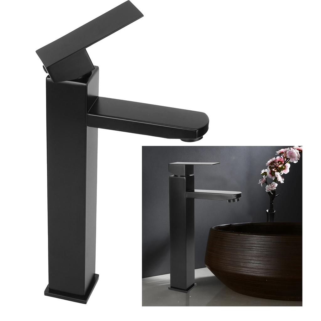 Umyvadlová baterie G1/2 s otočnou rukojetí o 360 stupňů, kuchyňská baterie s jednou rukojetí, směšovací baterie