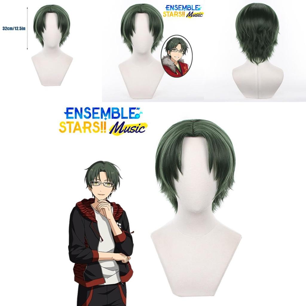32cm Hasumi Keito Cosplay Wig Carnival Props Comic-con Halloween Party