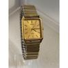 Used SEIKO SPIRIT Men's Watch Gold Color Square Quartz