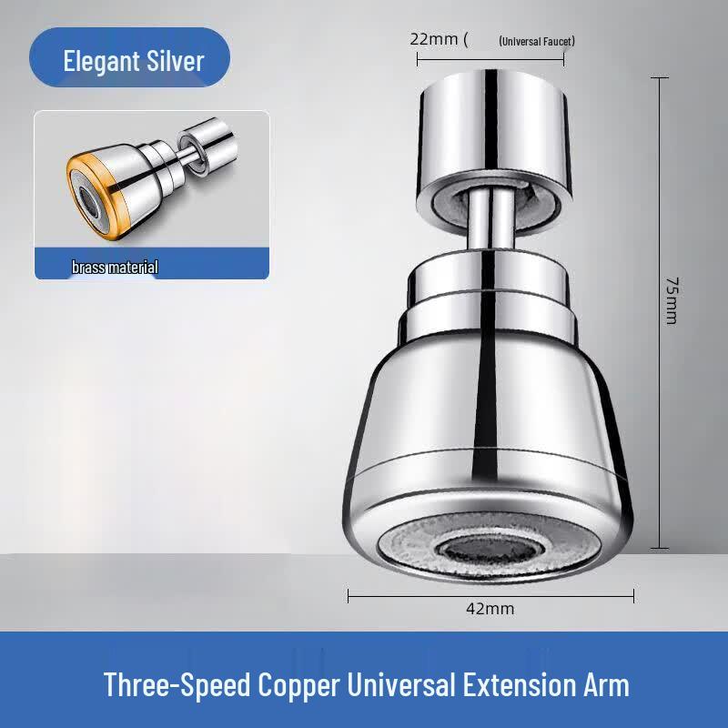 Lingdong 3-Mode Rotatable Faucet Aerator