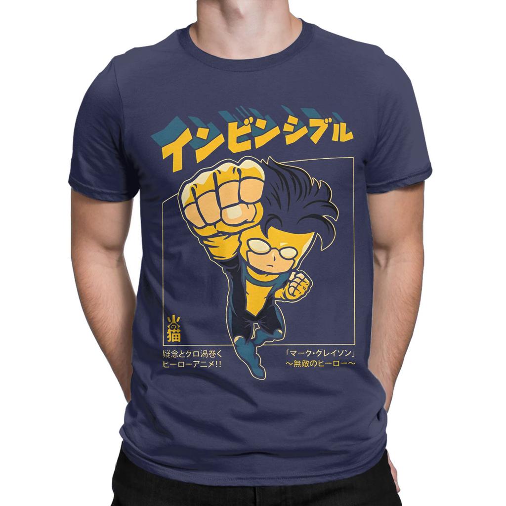 Unbesiegbares Chibi T-Shirt für Männer Frauen Neuankömmling T-Shirts Baumwollkleidung