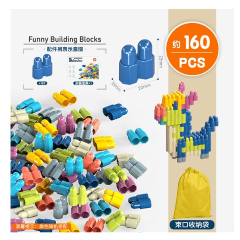 

Eco-friendly Materials Building Blocks Construction Toy Learning Playset STEM Educational Kit Child for develop their creativity