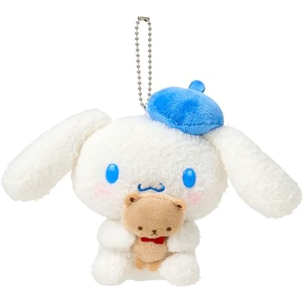 Sanrio (SANRIO) mascot holder (with bear) cinnamoroll blue for ages 6 and up 012521