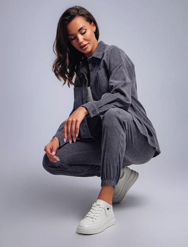 

Women s Casual Suit, Stylish Long-sleeved Zip-up Cardigan Sportswear XL