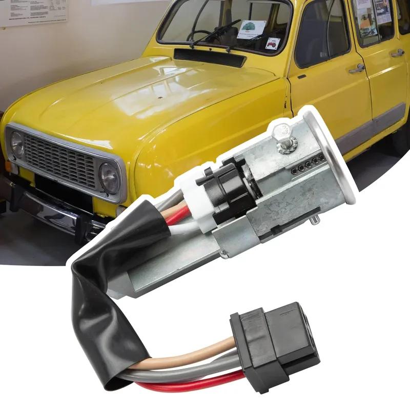 

7701348151 Ignition Starter Switch with 2 Keys 7701013237, 770134815, 7701029065 For Renault R4 (4L), R6 R12 (1961-1992)