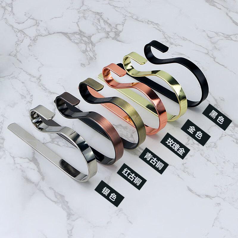 Christmas Stocking Fireplace Mantel Hooks - 6 Pack