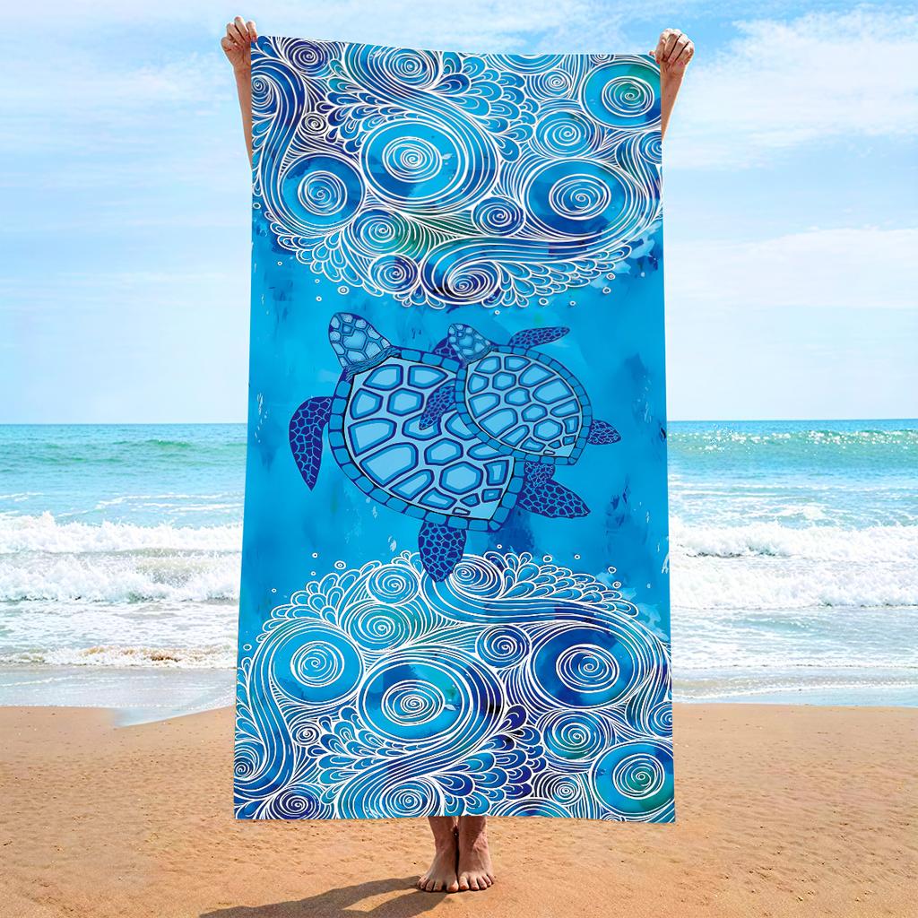 90 * 180 Beach Towel Microfiber Printing Beach Towel Absorbent Towel 2026