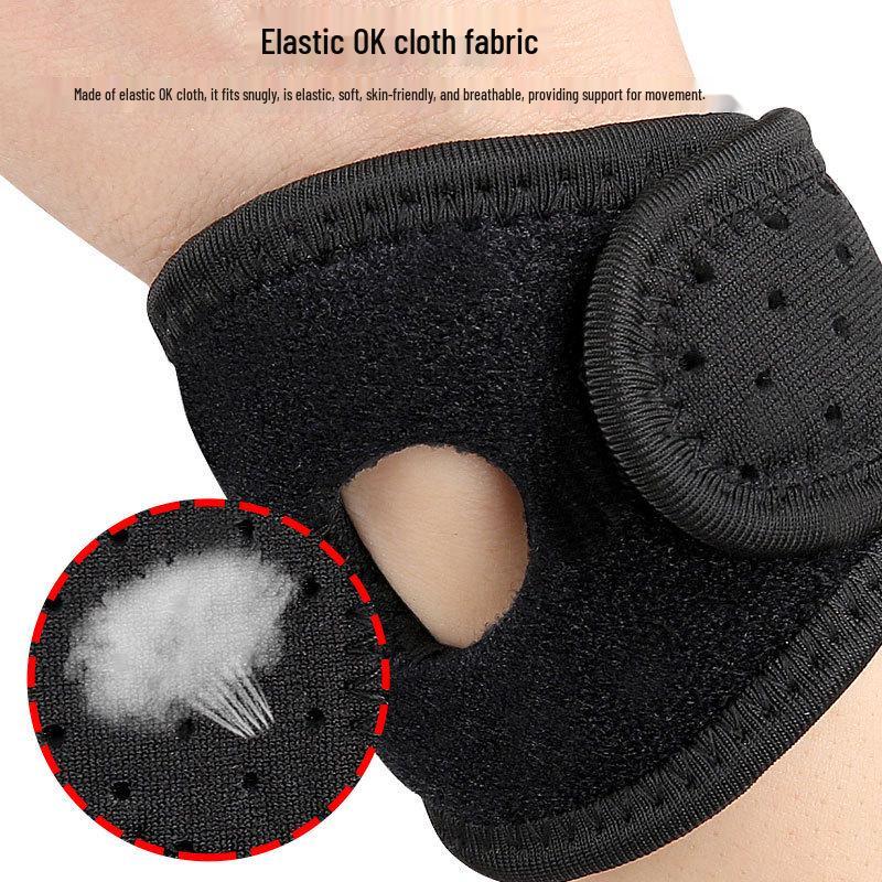 Thickened Shock-Absorbing Wristband for Weightlifting & Fitness