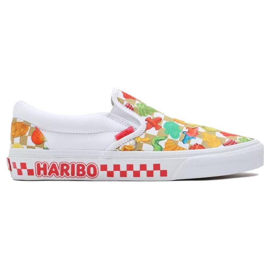 Haribo X Vans Classic Slip-On Gummy Candies Unisex Sneakers Multi-Color Checkerboard-Multi VN0A7Q5DBMB