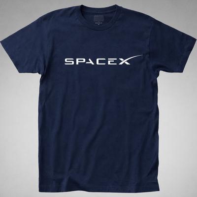 SpaceX T-Shirt Tee Space X Aerospace Exploration NASA Elon Musk Men