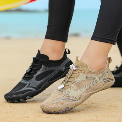 Zapatos acuáticos para hombre, zapatos acuáticos para mujer, playa, descalzos, sandalias de natación de secado rápido, drenaje, zapatillas de deporte para vadear aguas arriba, para fitness, yoga, buceo, surf, camping, correr