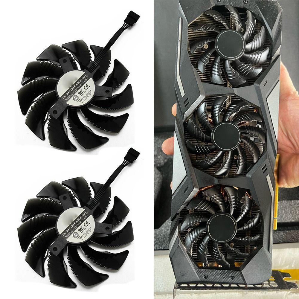 DC 12V Graphics Card Fans Cooling Fans for GIGABYTE RTX2060GTX1650 1660/1660Ti Computer Cooling