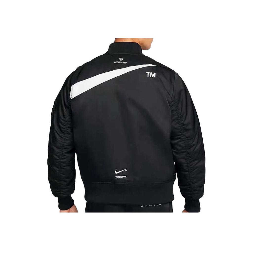 New Nike Therma FIT Synthetic Phil Reversible Bomber Jacket Black DR7021-010