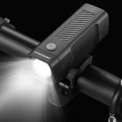 Luz Delantera para Bicicleta Brillante LED T6 Recargable por USB Lámpara para Bicicleta de Montaña MTB 100LM Faro de Bicicleta Linterna Ciclismo Scooter