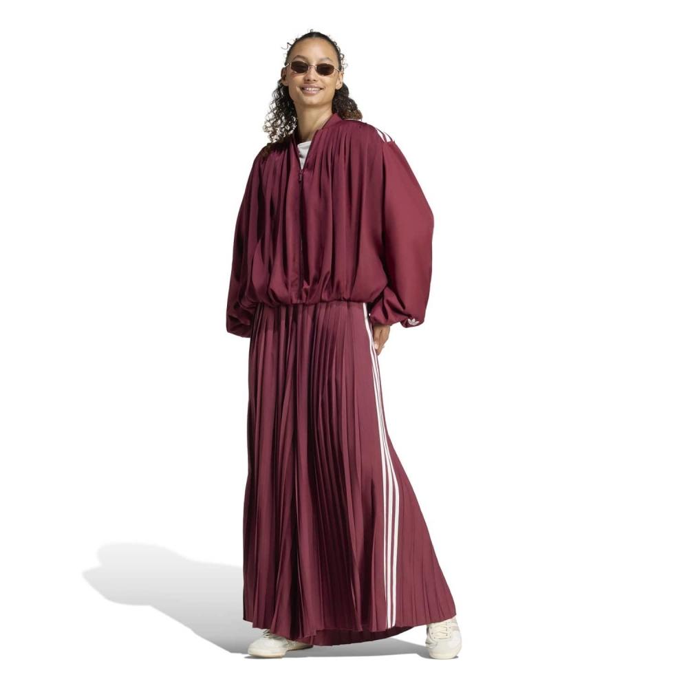 Adidas Pleated Track Pants Shadowred Arch2 Lg4078