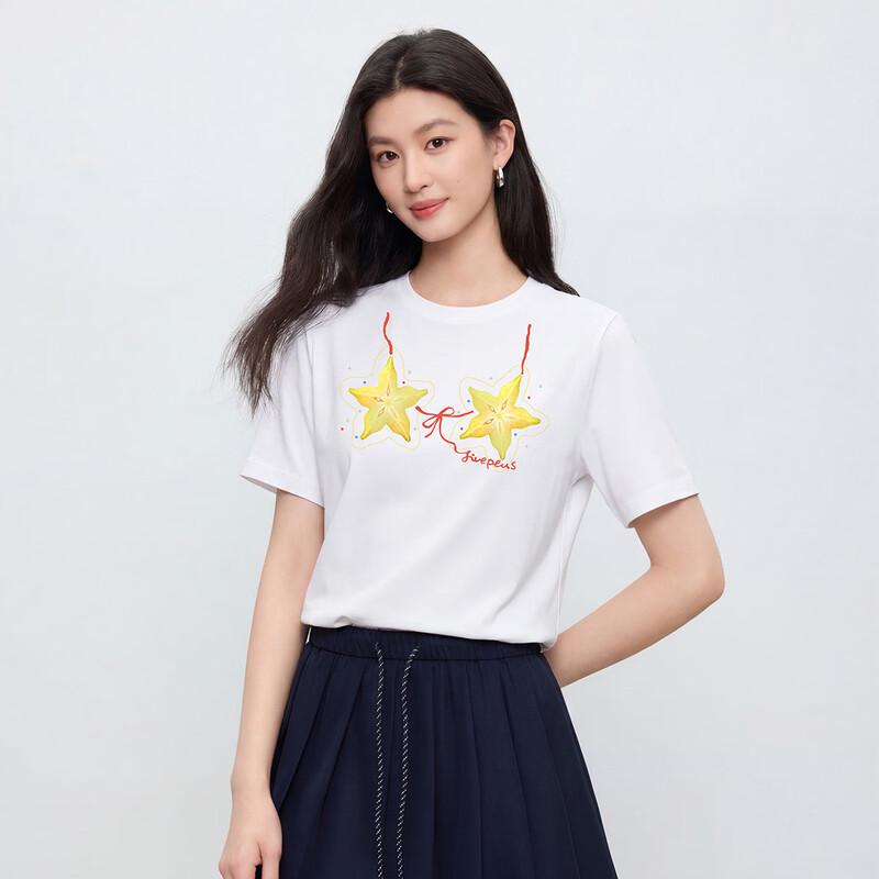 FivePlus Women's Summer Relaxed Fit T-Shirt