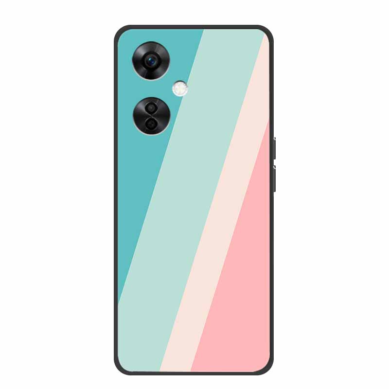 For OnePlus Nord CE 3 Lite 5G Cases Black Silicone Soft Cute Cat Rose Case For OnePlus Nord CE 3 5G Heart Lion Luxury TPU Cases