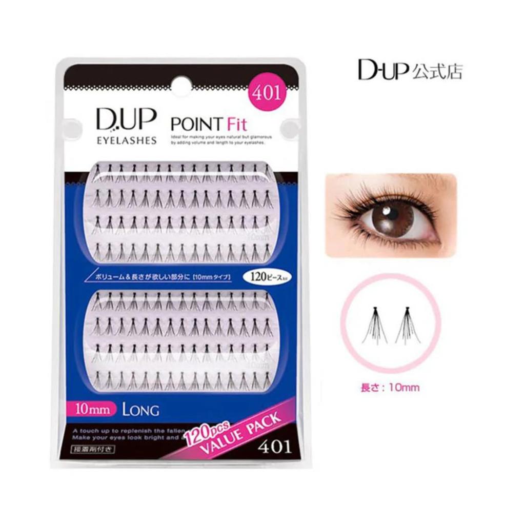Point Fit 401 False 120 pieces D-UP Eyelashes, (x 1)